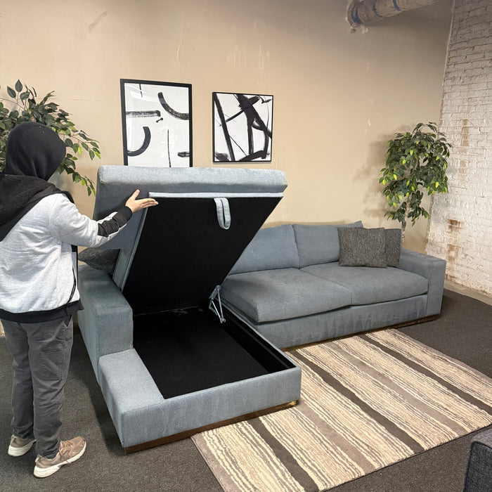 Joybird Sectional with Storage Chaise
