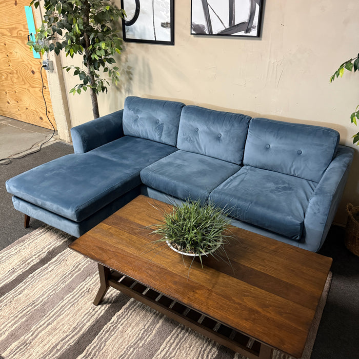MCM Sectional with Reversible Chaise