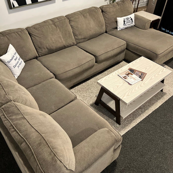 Ashley Home stores U Shape Sectional Couch in Gray