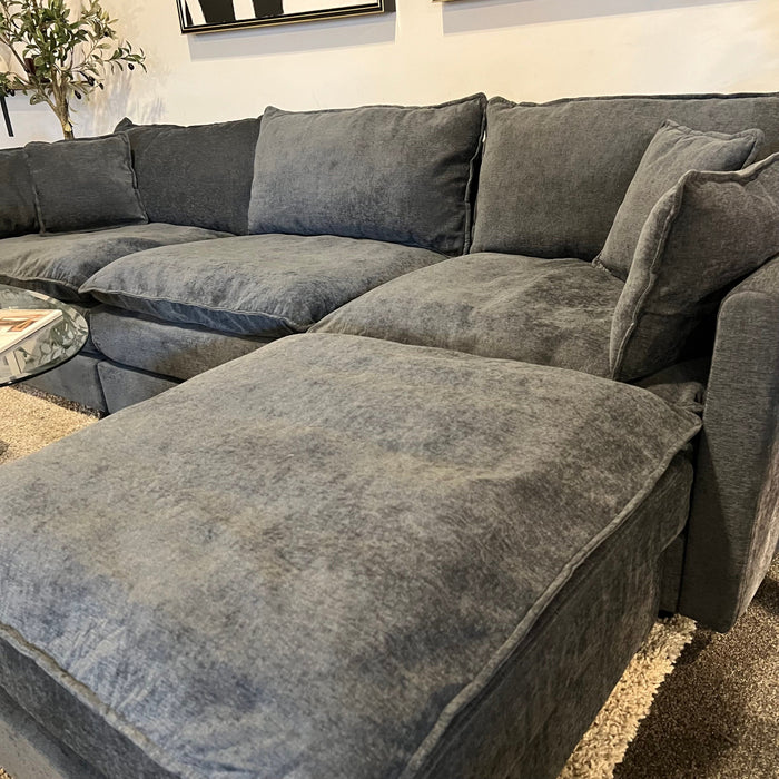 Modular Sectional Dream Couch in Dark Gray