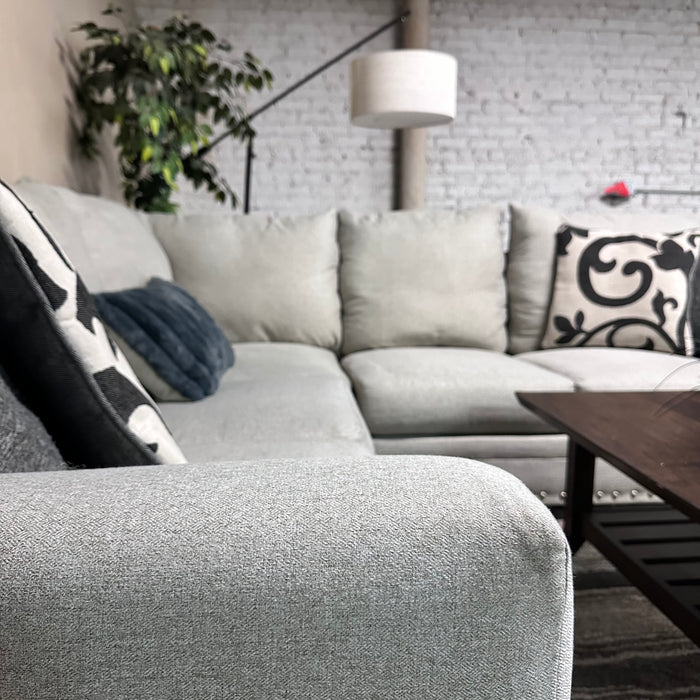 Gray Corner Sectional Sofa