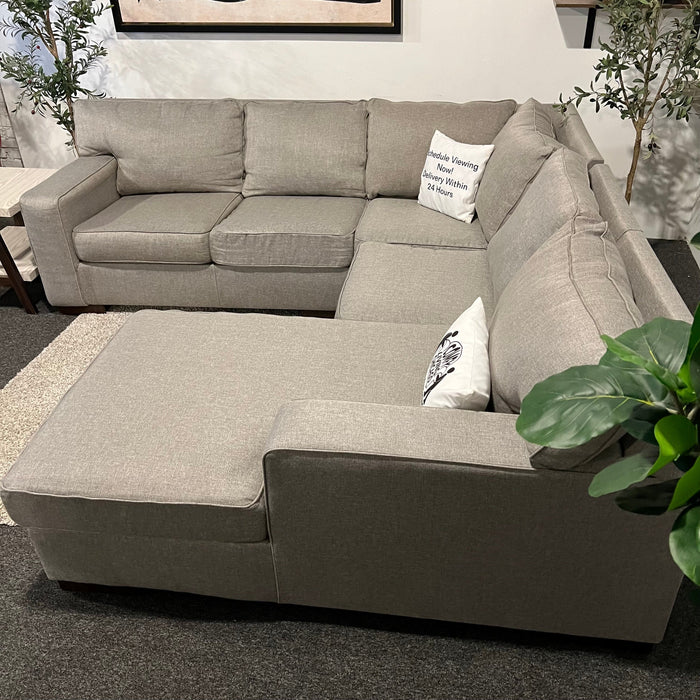 Ashley Homestores Modular U Shape Sectional Couch in Gray