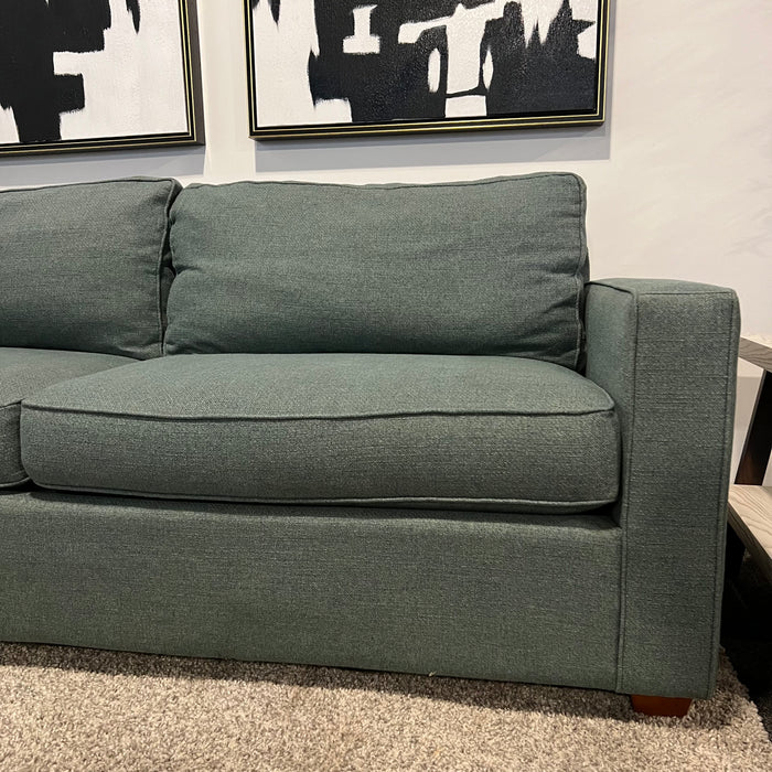 Room and Board York Teal Sofa