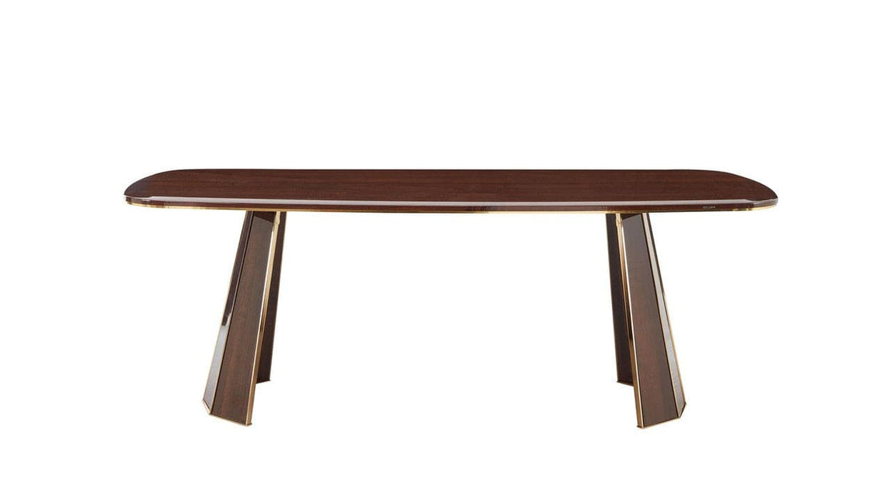 Plaza Dining Table (Plaza Walnut) by Bellona