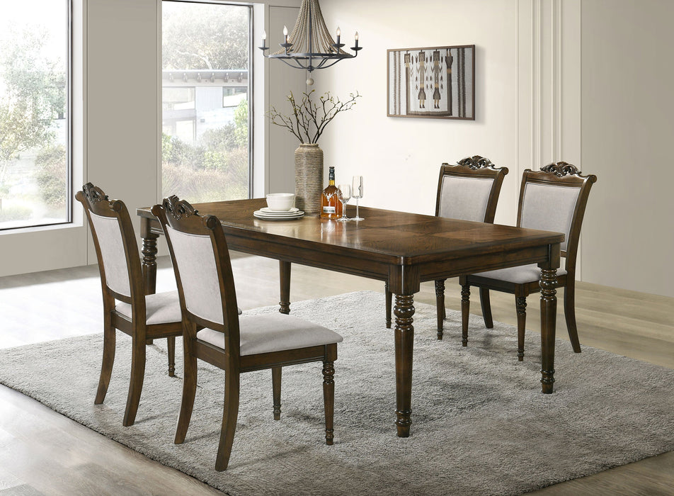 Willowbrook  Rectangular Dining Table Set Walnut