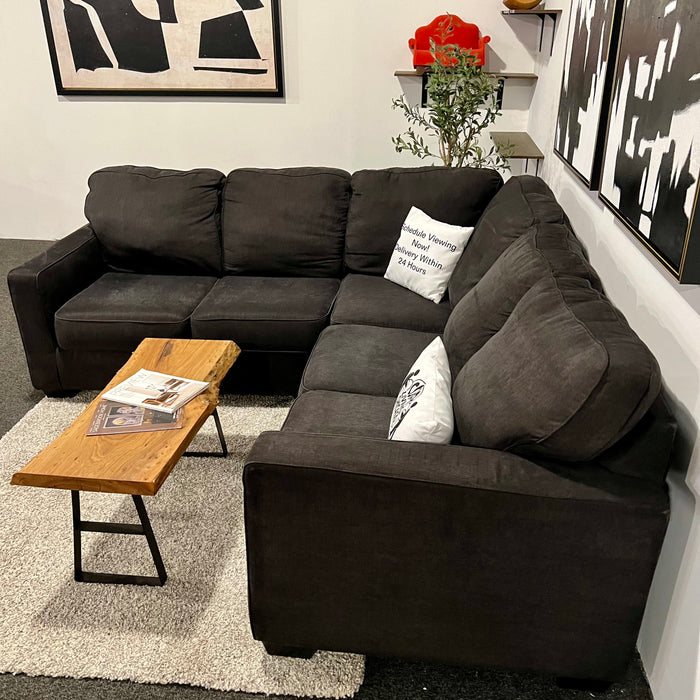 Charcoal Gray Ashley 2 Piece Sectional Couch