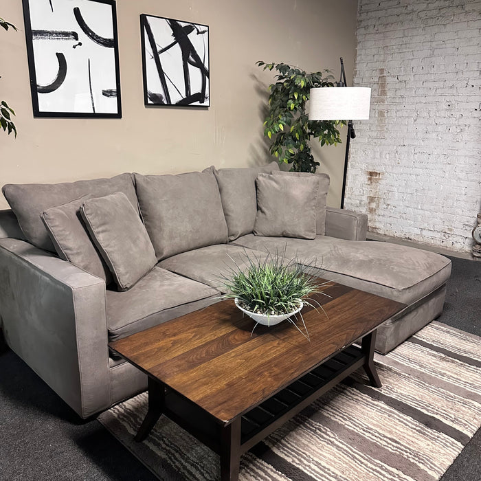 Room & Board Sectional in Taupe