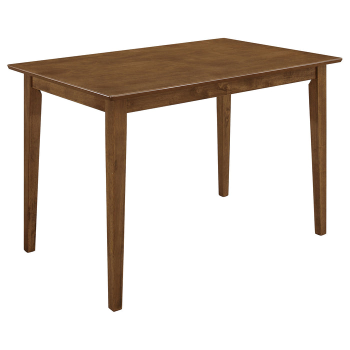 Gomez  Rectangular Dining Table Set Cappuccino