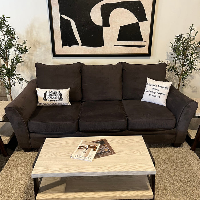 Jonathan Louis Three Seater Couch in Gray