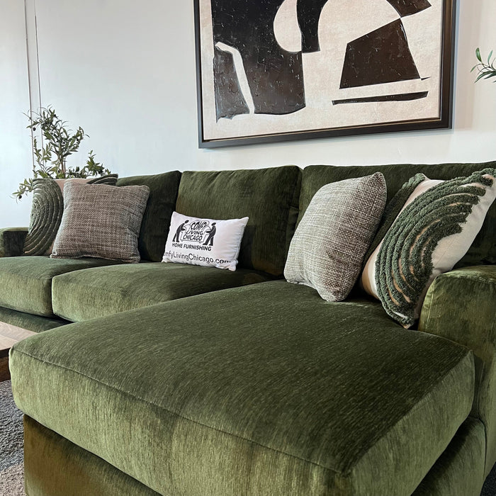 Loft Sectional Sofa with USB Chargers