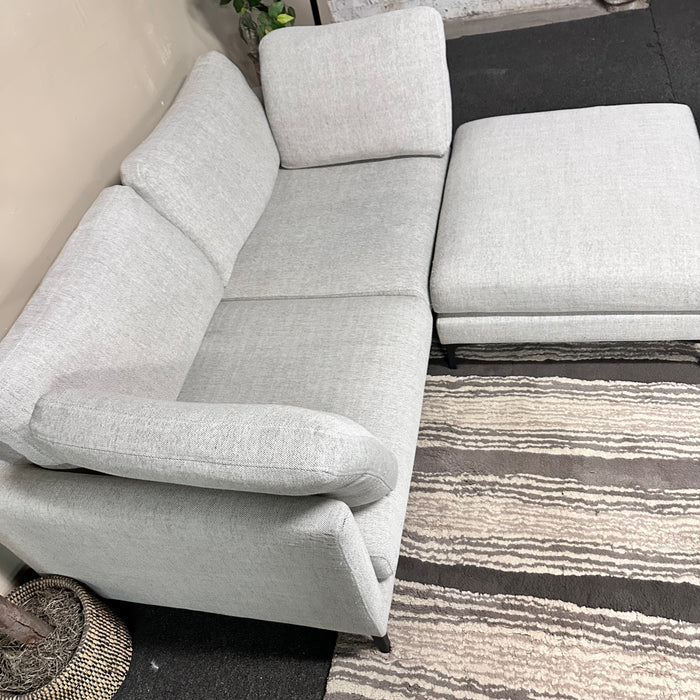 Modular Light Gray Sectional