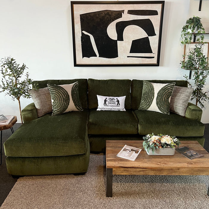 Loft Sectional Sofa with USB Chargers