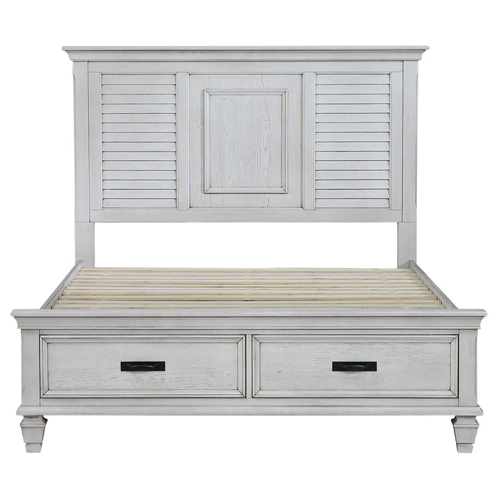 Franco  Storage Bed Antique White