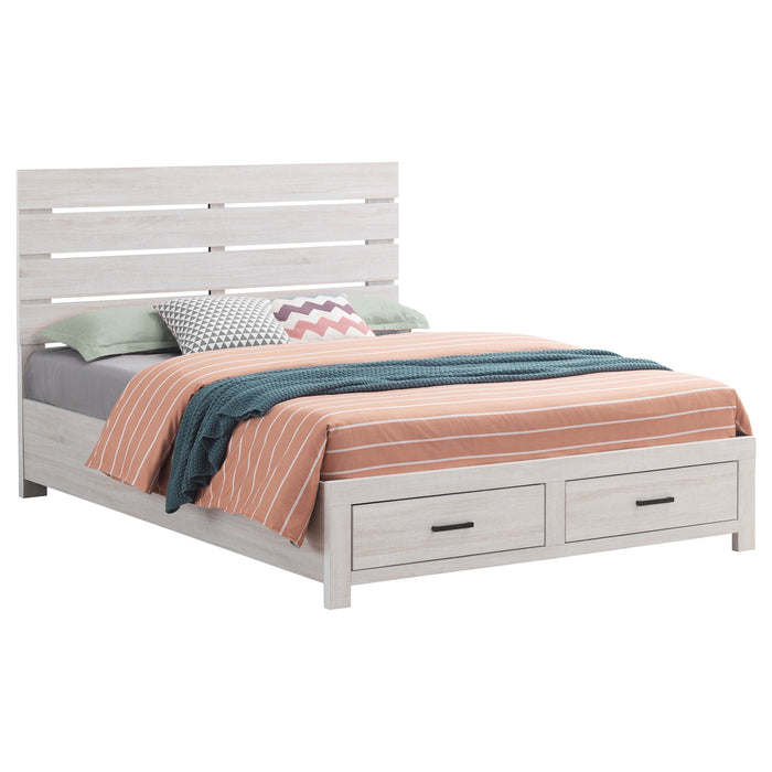 Brantford  Storage Bed Coastal White