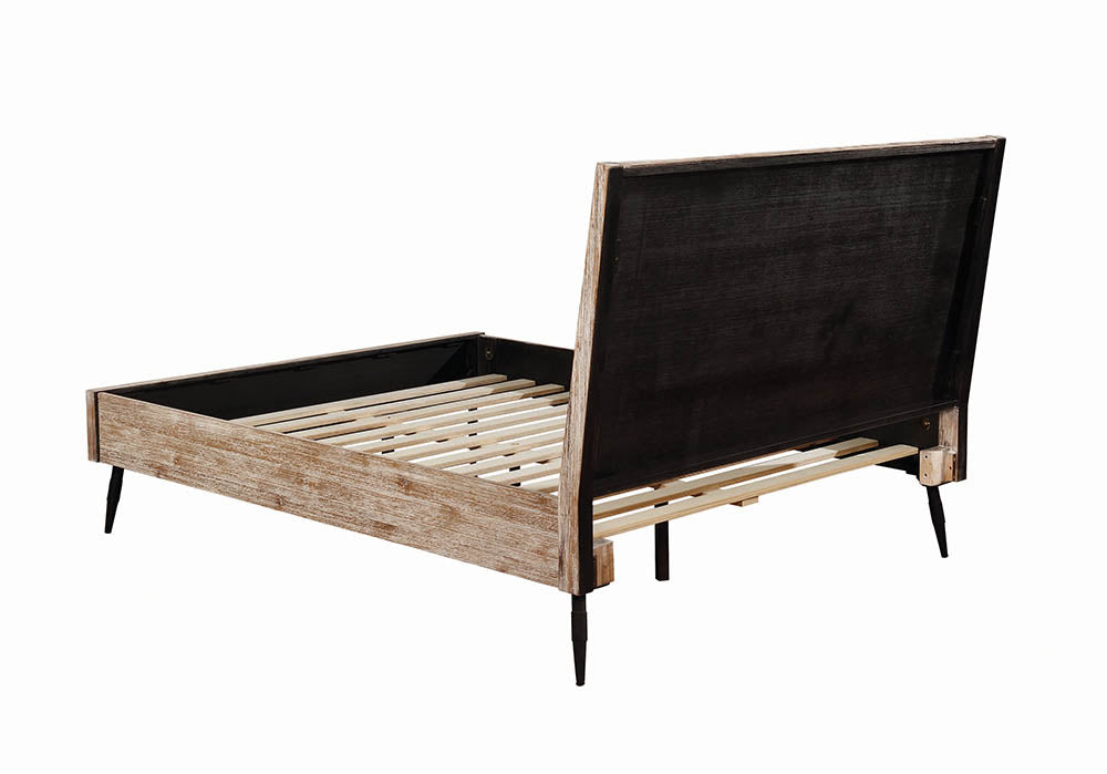 Marlow  Platform Bed Rough Sawn Multi