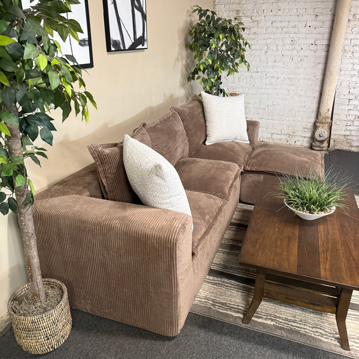 Corded Modular Cloud Sectional Sofa