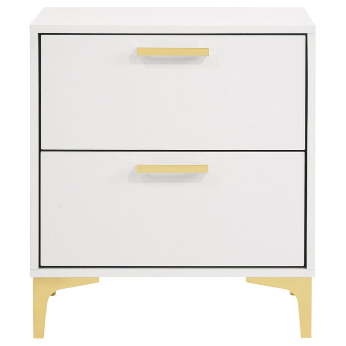 Kendall 2-drawer Nightstand White