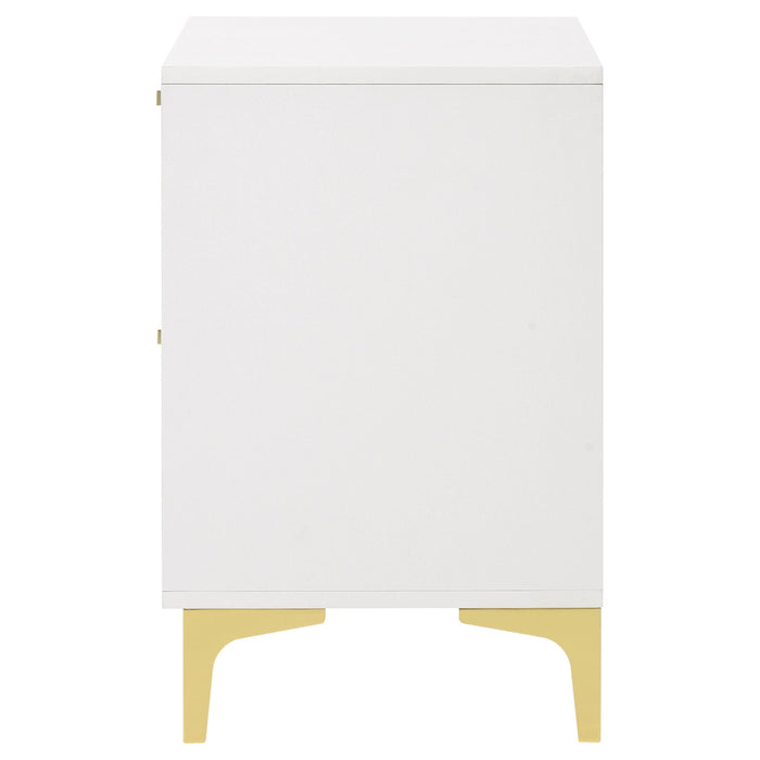 Kendall 2-drawer Nightstand White