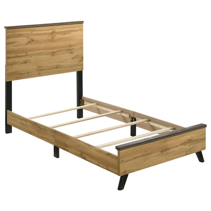 Kaywood 51-inch  Panel Bed Natural Pine