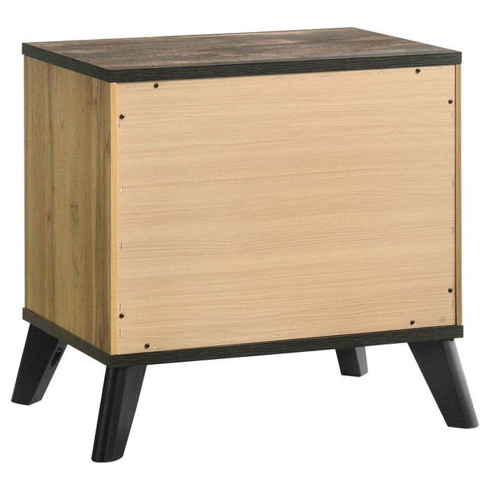 Kaywood 2-drawer Nightstand Bedside Table Natural Pine