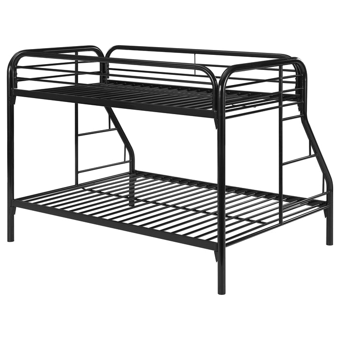 Morgan Twin Over Full Bunk Bed Black