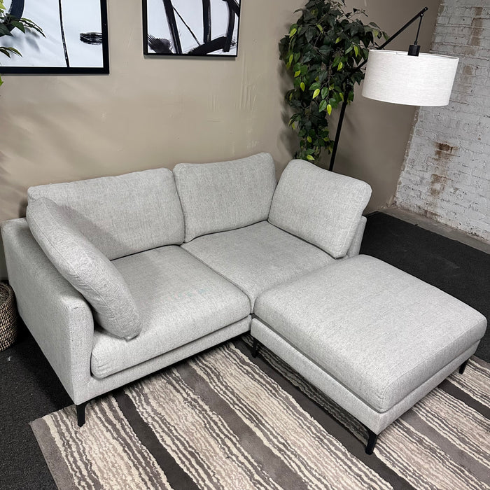Modular Light Gray Sectional