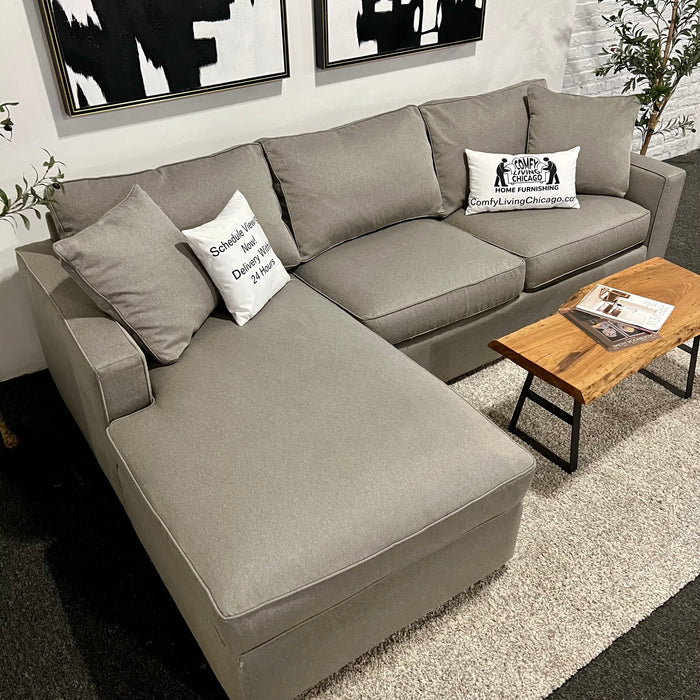 Gray Room and Board York Sectional