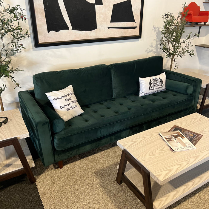 All Modern Green Couch