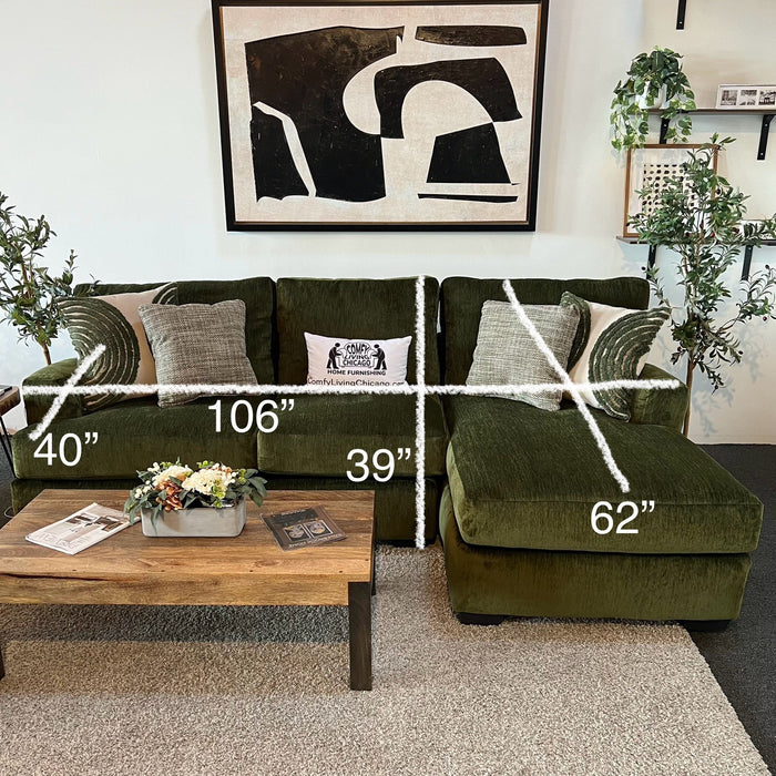 Loft Sectional Sofa with USB Chargers