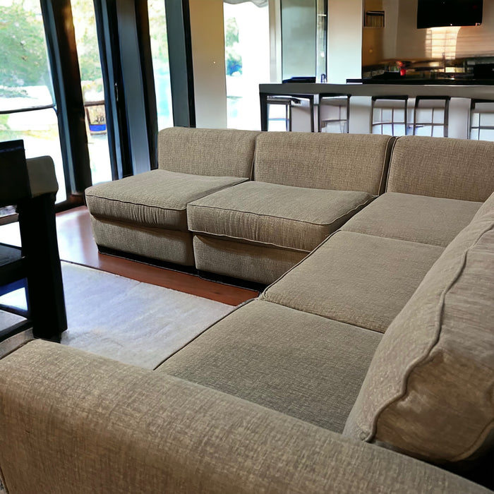 Gorgeous Gray Modular 3 Piece Sectional Couch