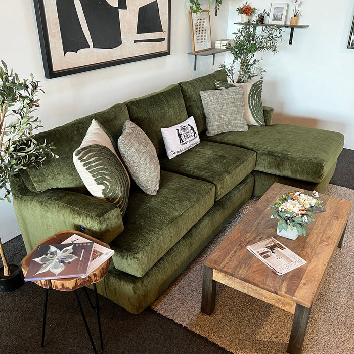 Loft Sectional Sofa with USB Chargers