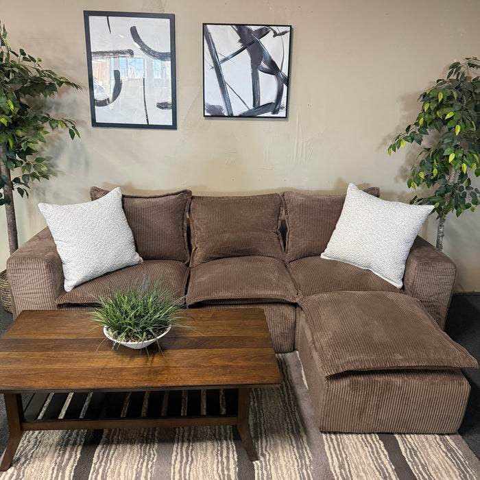 Corded Modular Cloud Sectional Sofa