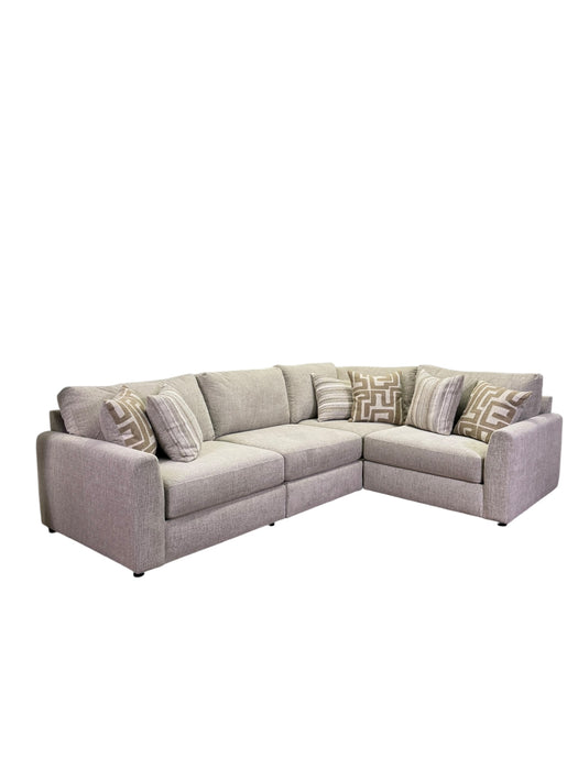 Marlow Modular 4 Piece Sectional in Cream