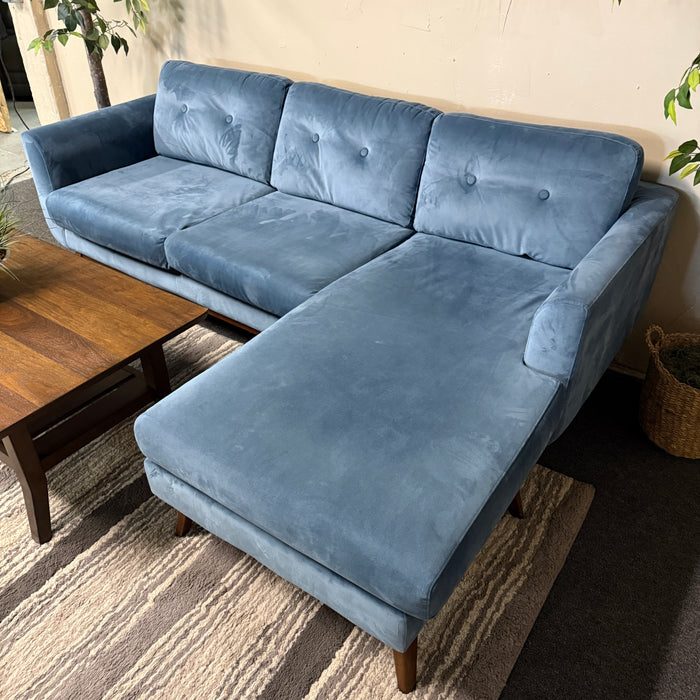 MCM Sectional with Reversible Chaise
