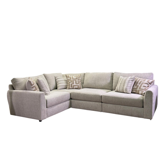 Marlow Modular 4 Piece Sectional in Cream