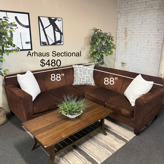 Arhaus Corner Sectional Sofa