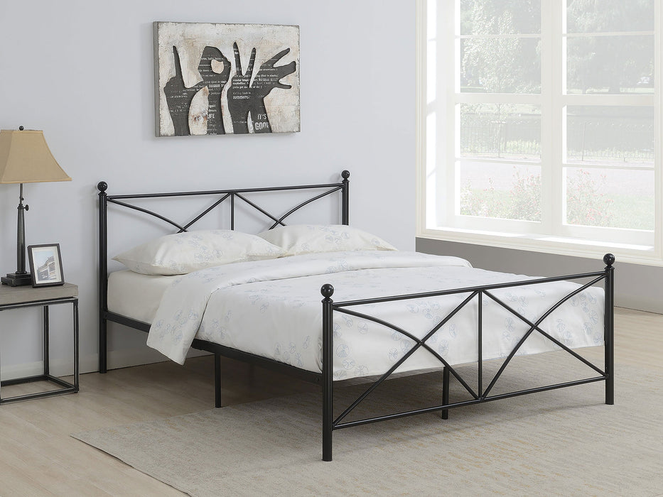 Hart  Platform Bed Black