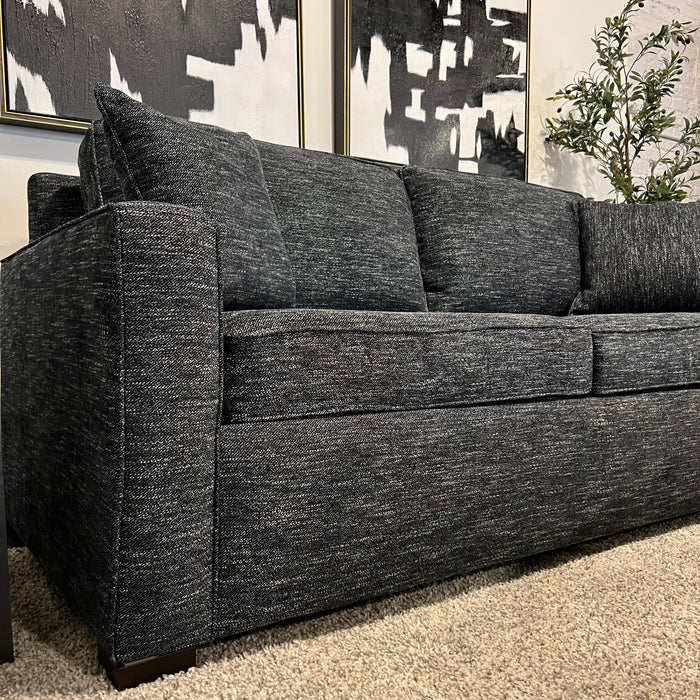 Navy Sofa with Sleeper