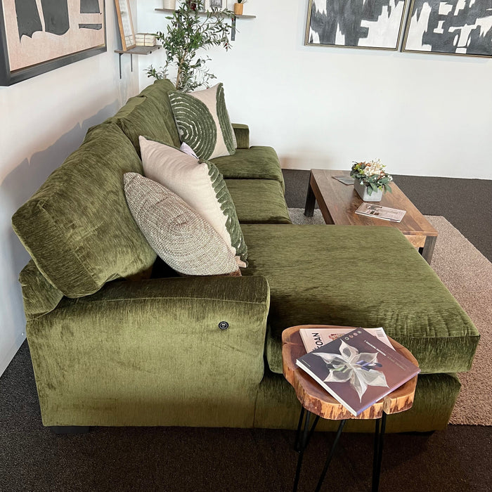 Loft Sectional Sofa with USB Chargers