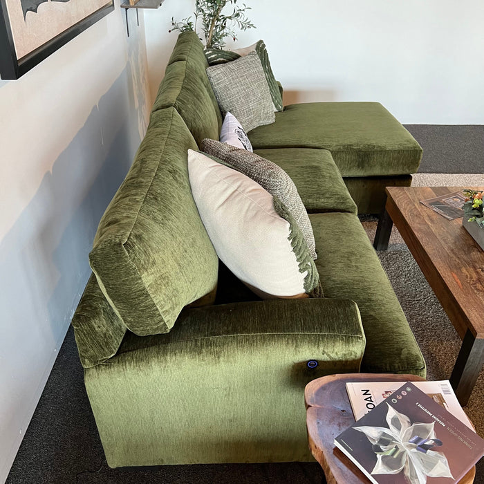 Loft Sectional Sofa with USB Chargers