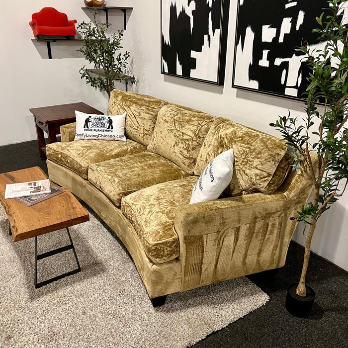 Robert Allen Curved Designer Sofa