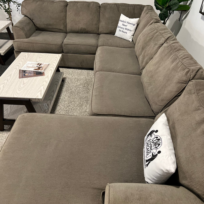 Ashley Home stores U Shape Sectional Couch in Gray