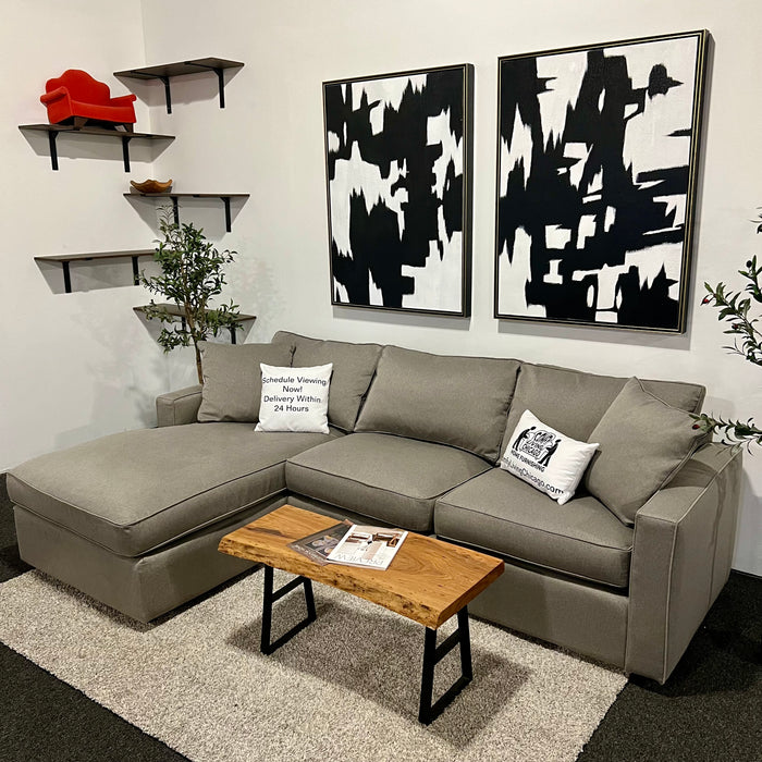 Gray Room and Board York Sectional