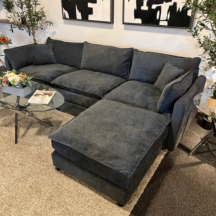 Modular Sectional Dream Couch in Dark Gray