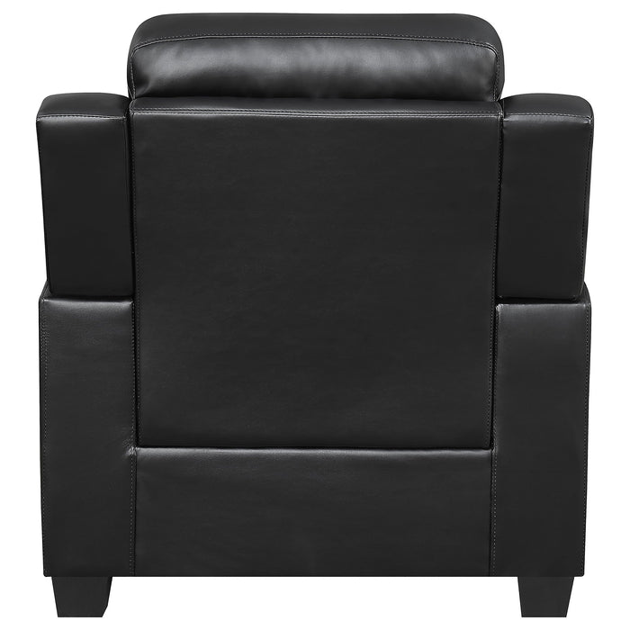 Finley Tufted Upholstered Chair Black