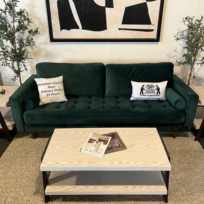 All Modern Green Couch