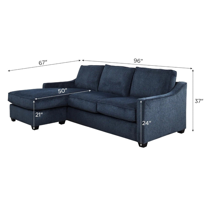 Lennox Sectional with Reversible Chaise