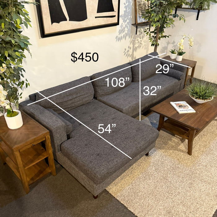 Tufted Sectional Sofa