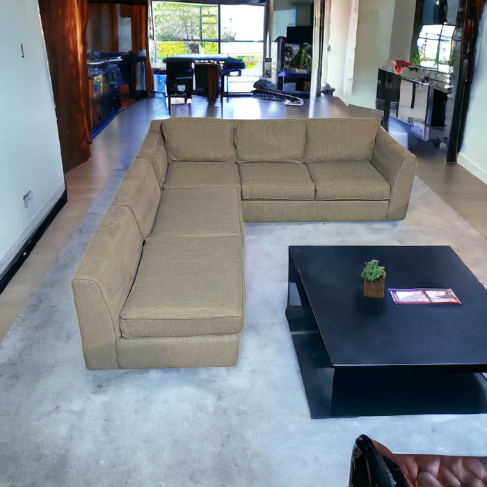 Gorgeous Gray Modular 3 Piece Sectional Couch