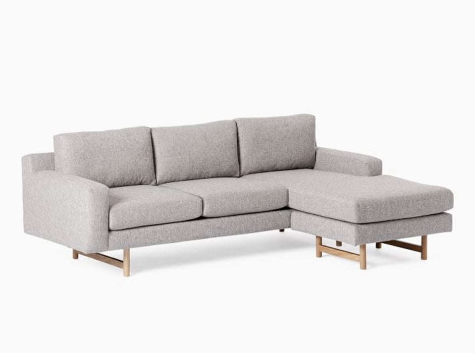 West Elm Eddy Sectional with Reversible Chaise